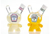 Kidrobot Sket One 8" HERNZ YELLOW MUSTARD & KETCHUP Dunny SIGNED by Andrew Yasgar TAKING OFFERS