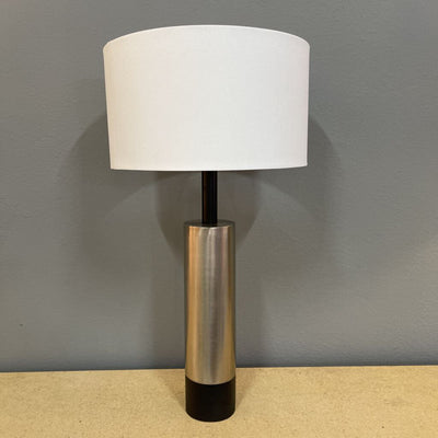 MCM Laurel Stainless Steel Table Lamp