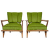 PAIR of SK40 Armchairs by Etienne-Henri Martin for Steiner, 1950s