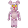 : BE@RBRICK 1000% PINK PANTHER CHROME VER