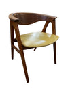 Erik Kirkgaard 1960's Danish Teak Chair