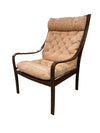 Bentwood Lounge Chair in Rosewood by Fredrik A Kayser circa 1960's