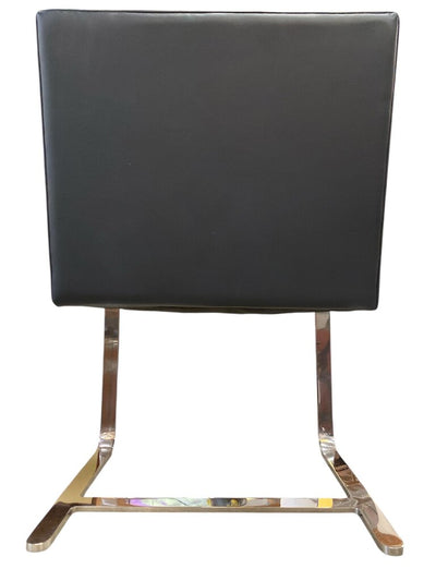 Knoll Brno Black Leather Chair