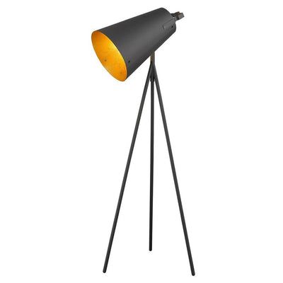 Rumori Matte Black Floorlamp