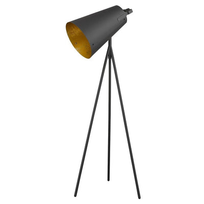 Rumori Matte Black Floorlamp