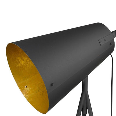 Rumori Matte Black Floorlamp