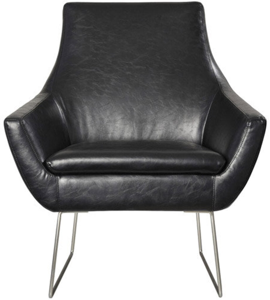 Ken Lounge Chair in Black