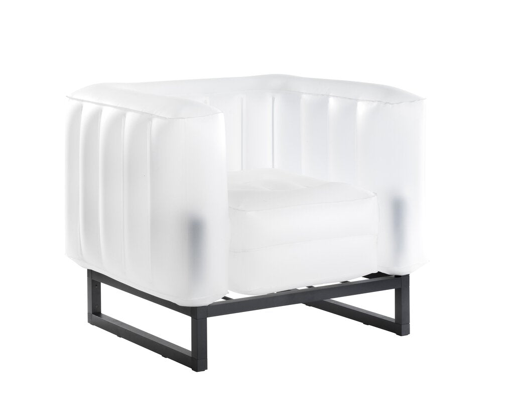 Yomi Armchair in Frosted White