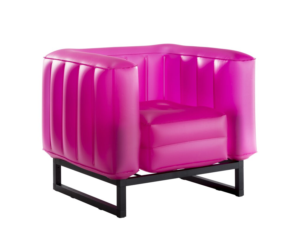 Yomi Lighted Armchair Pink Translucent w/ Lighting
