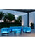 Yomi Lighted Armchair Blue Translucent w/ Lighting