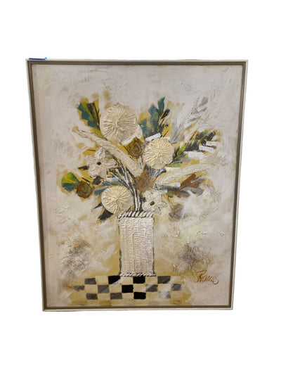 Vintage Original Reynolds Oil Painting