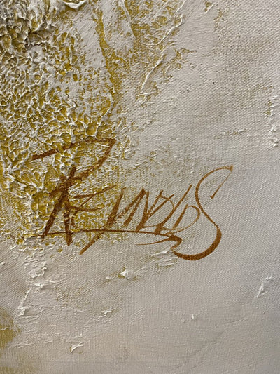 Vintage Original Reynolds Oil Painting