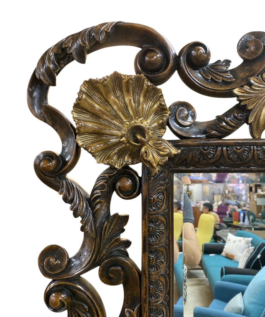 Theodore Alexander Large Rococo Wall Mirror
