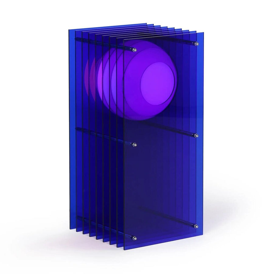 Lớp Small Rectangle Blue Acrylic Lamp
