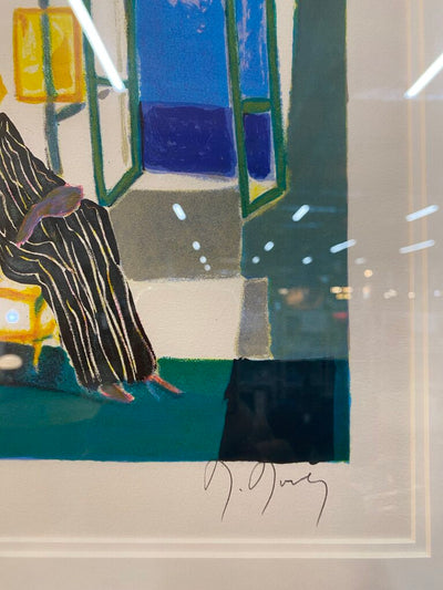 Mid Century French Numbered Lithograph by Marcel Mouly