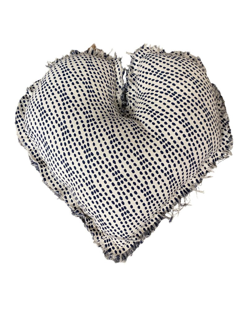 Giving Heart Dot Pillow