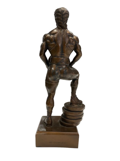 Modernist Female Body Builder (as found)