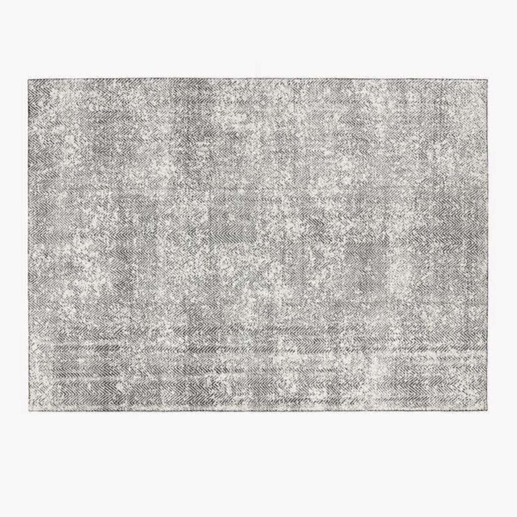 CB2 Snakeskin Pattern 10x14  Wool-Cotton Blend Area Rug