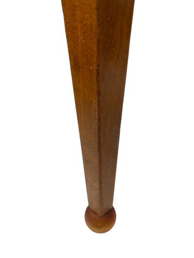 Mid Century Travertine Side Table