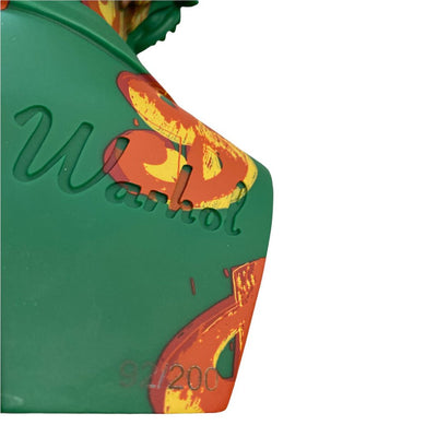 Andy Warhol Limited Edition 12" Bust Dollar Sign  Vinyl Art Sculpture