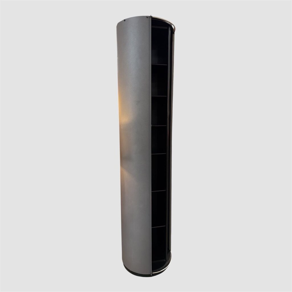 WOGG 13 Pillar Box | traffic gray Display stand by WOGG, designed by Hans Eichenberger .