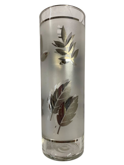 Vintage Libbey Silver Foliage Highball Glasses (Set of 4)