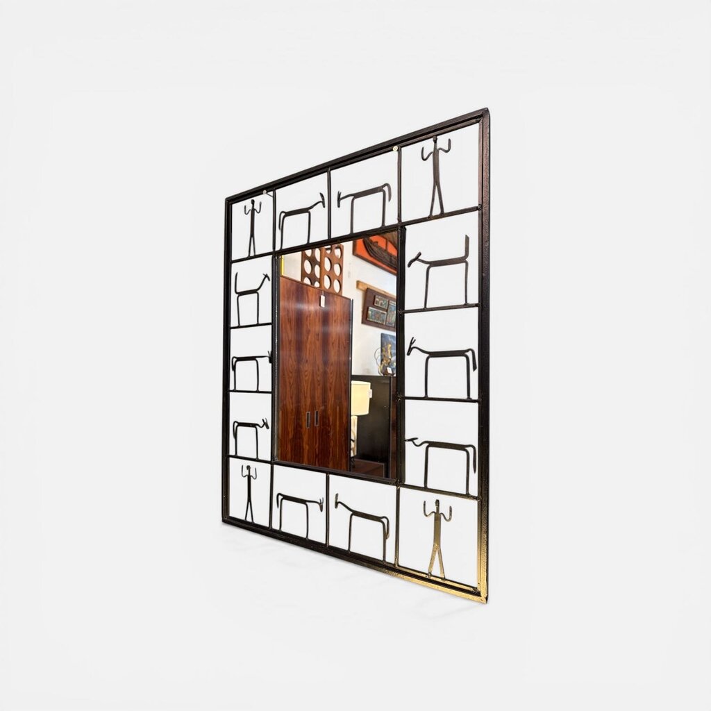 Frederic Weinberg  Mid Century Modern Mirror