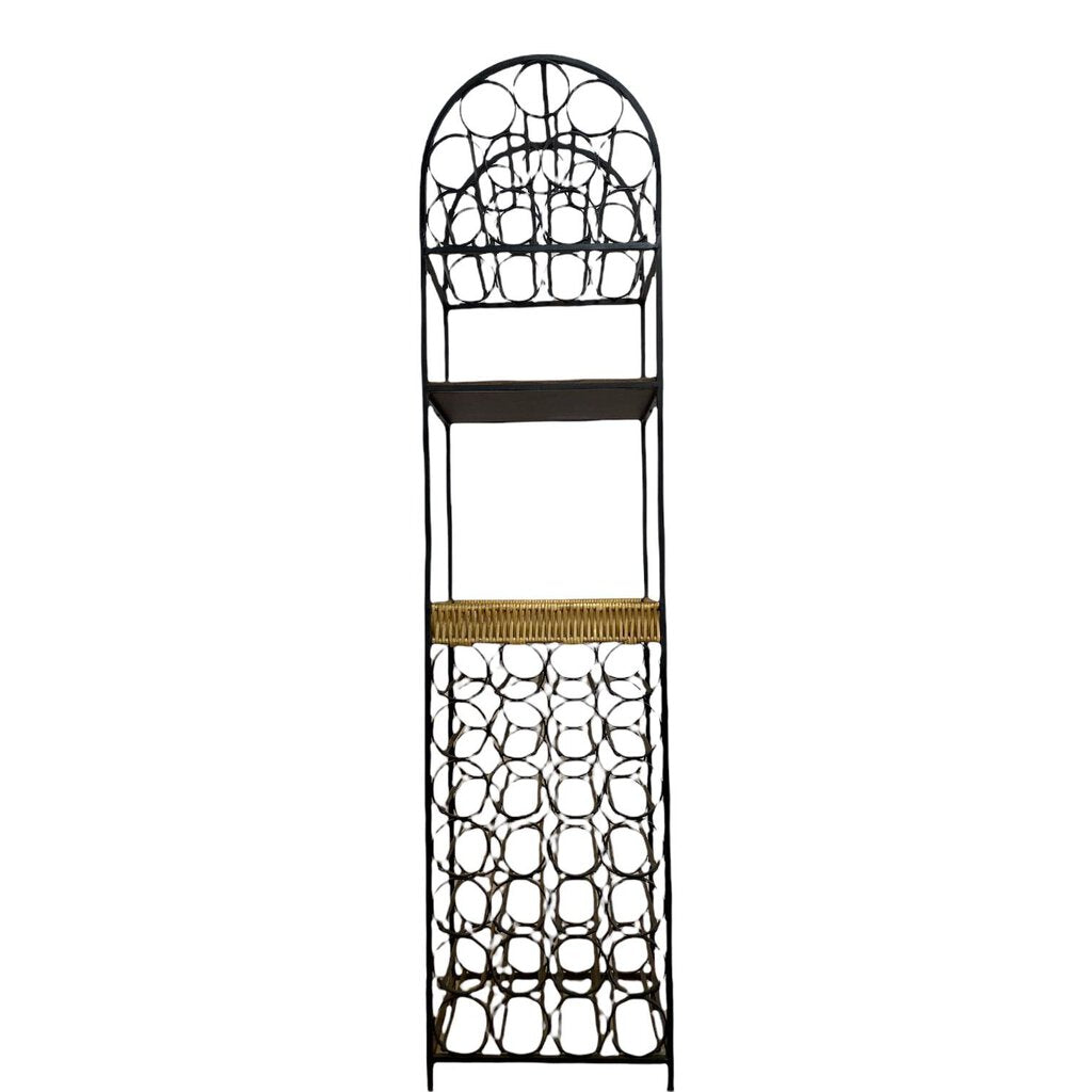 Arthur Umanoff Mid Century Floor Wine Rack