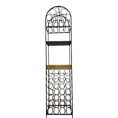 Arthur Umanoff Mid Century Floor Wine Rack