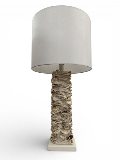 Pair of Stacked Shell Lamps (Set of 2)