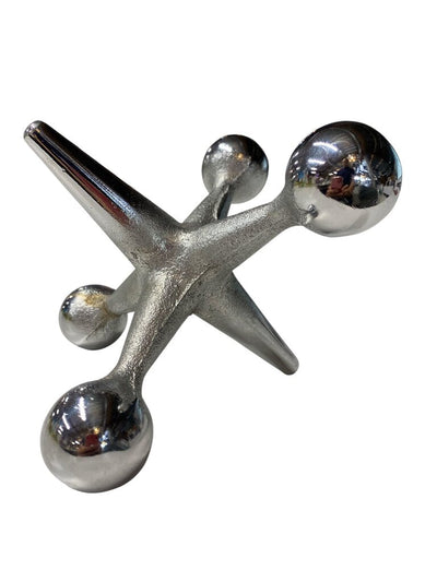 RARE Chrome Jax Bookend or Door Stop