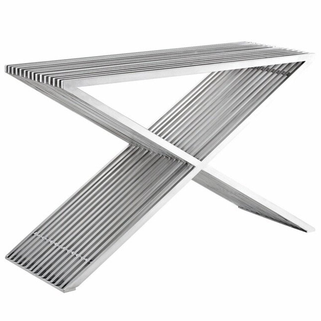 The X Stainless Steel Console