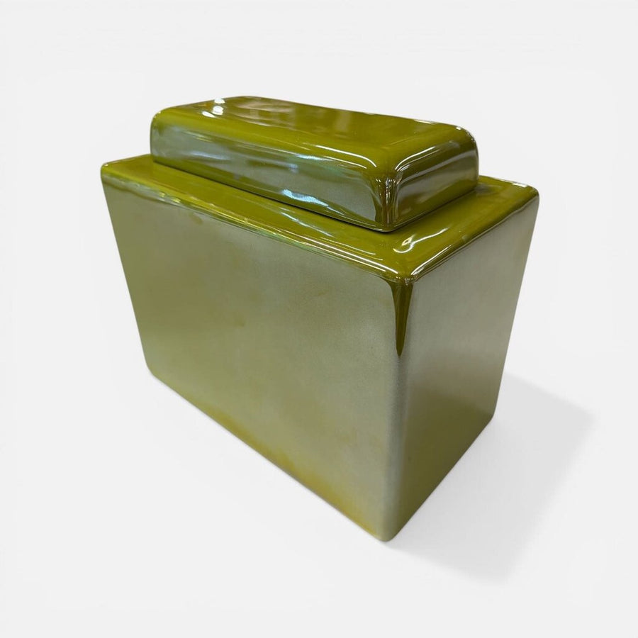 Gobal Views Avocado Covered Container