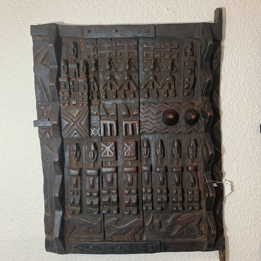 African Dogon Granary Door - Central Mali, Circa 1940's