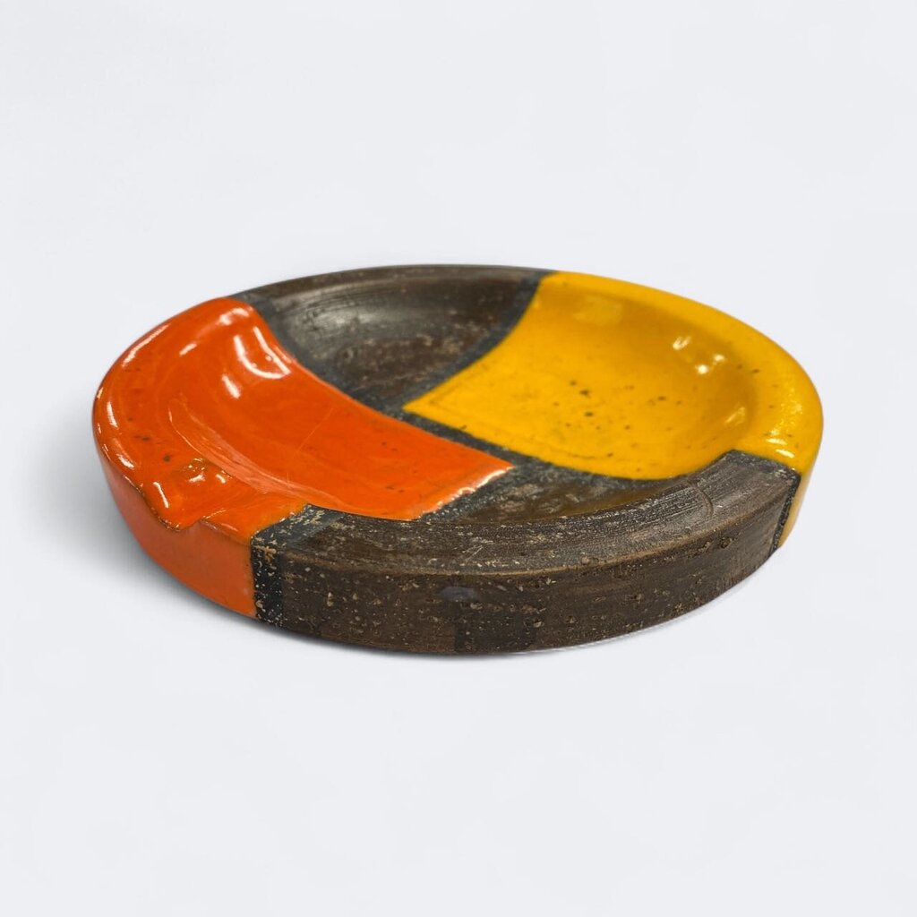 Bitossi MONDRIAN Italian Mid Century Ceramic Ashtray