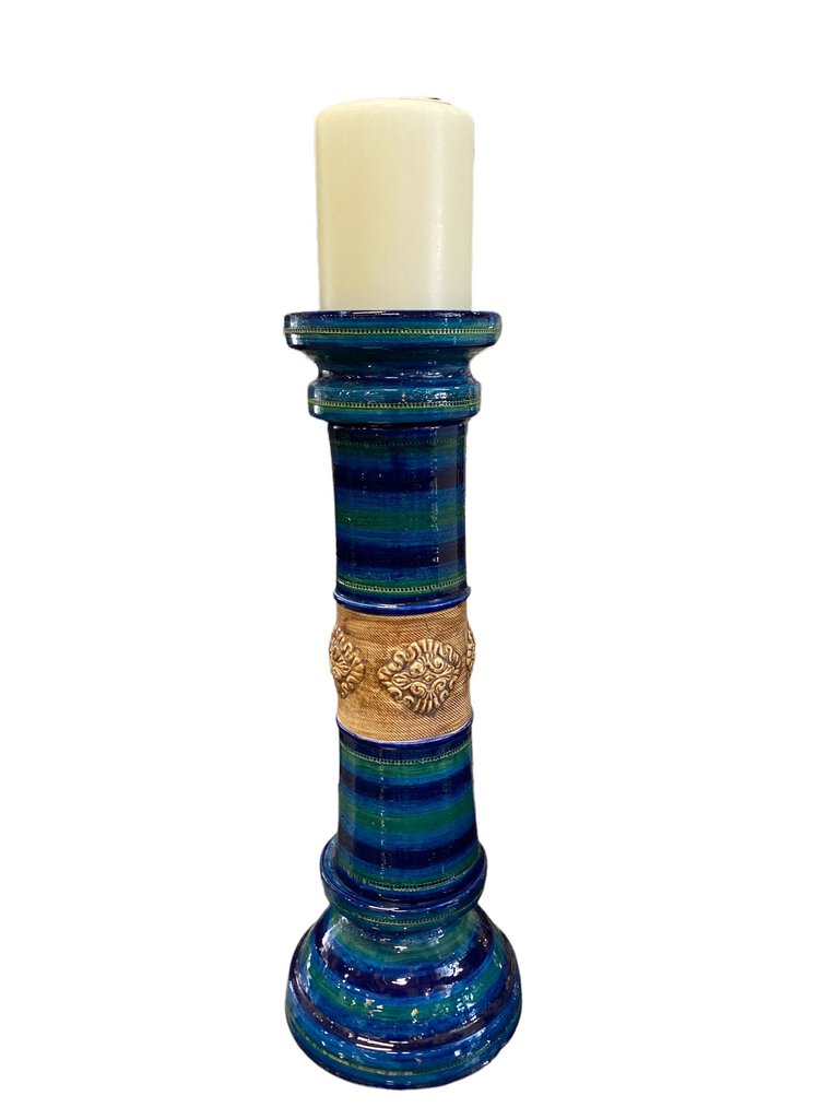 Bitossi Netter Monumental Floor Pedestal Italian Ceramic