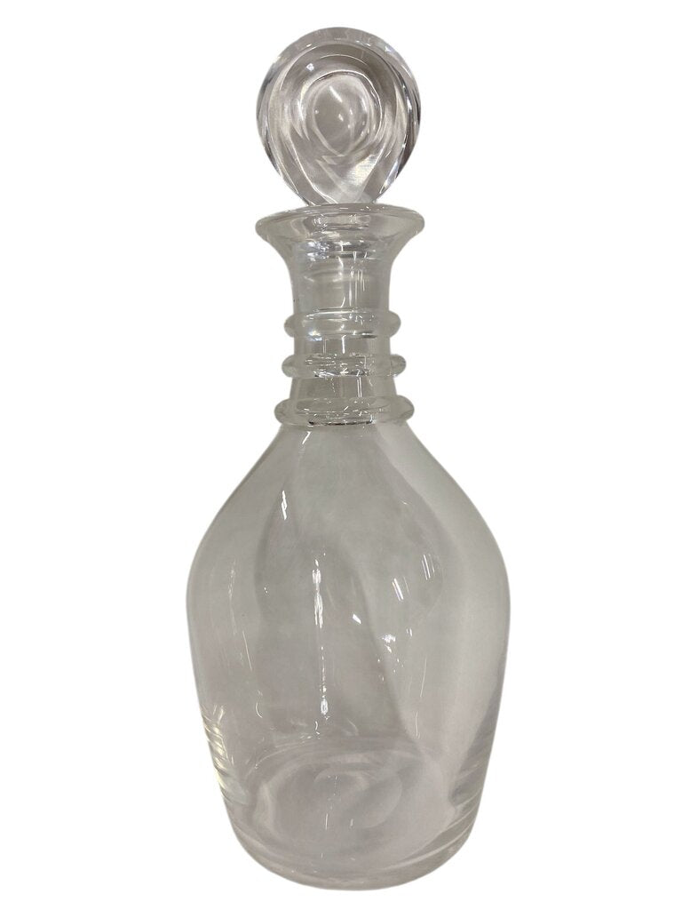 Steuben Early Ringed Whiskey Decanter (as found)