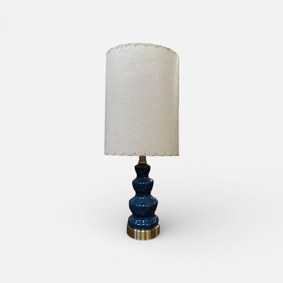 Blue Fountain Lamp