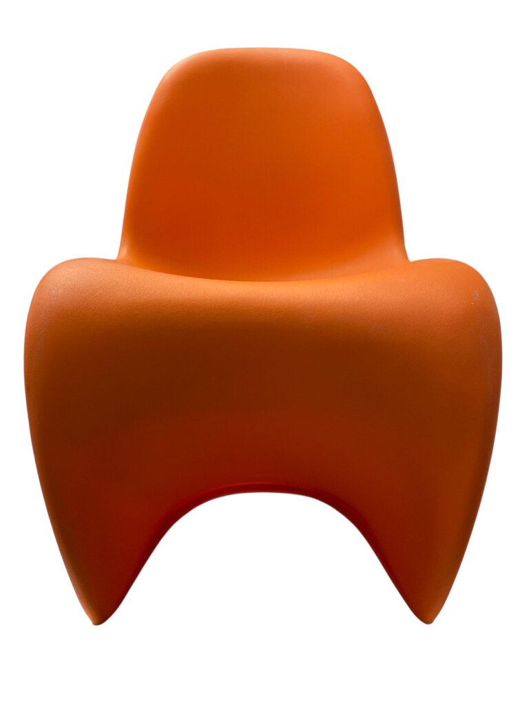Vintage Kid's S-Shape Orange Panton Chair
