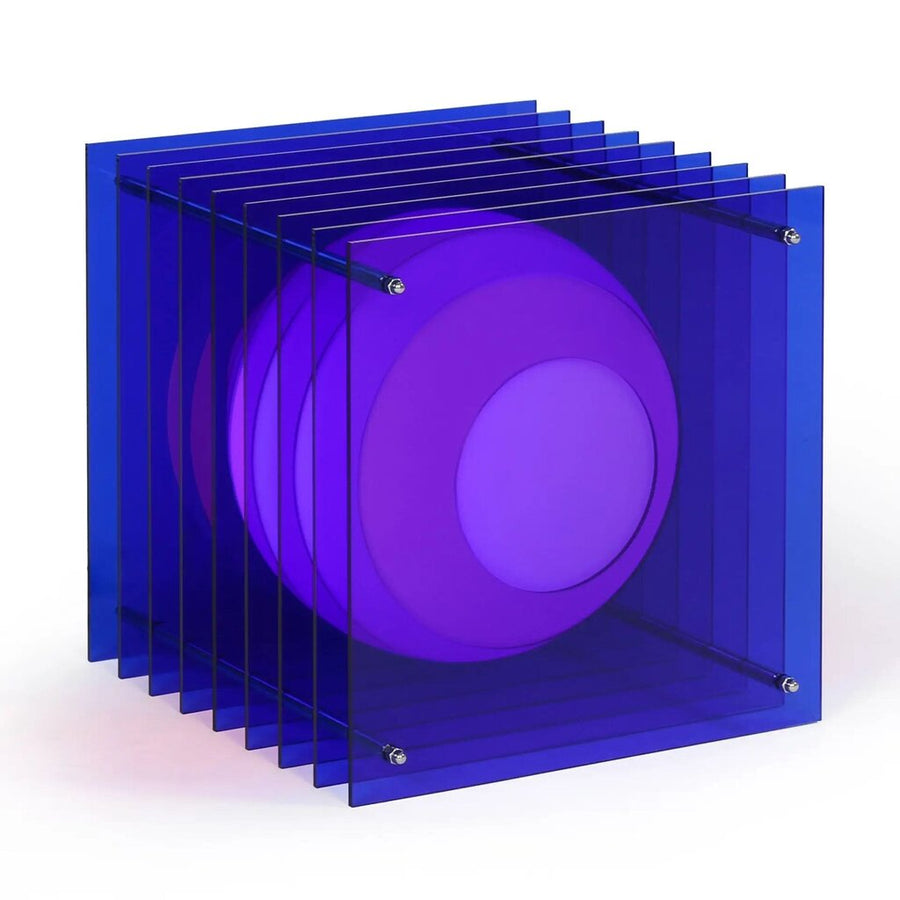 Lớp Big Square Blue Acrylic Lamp