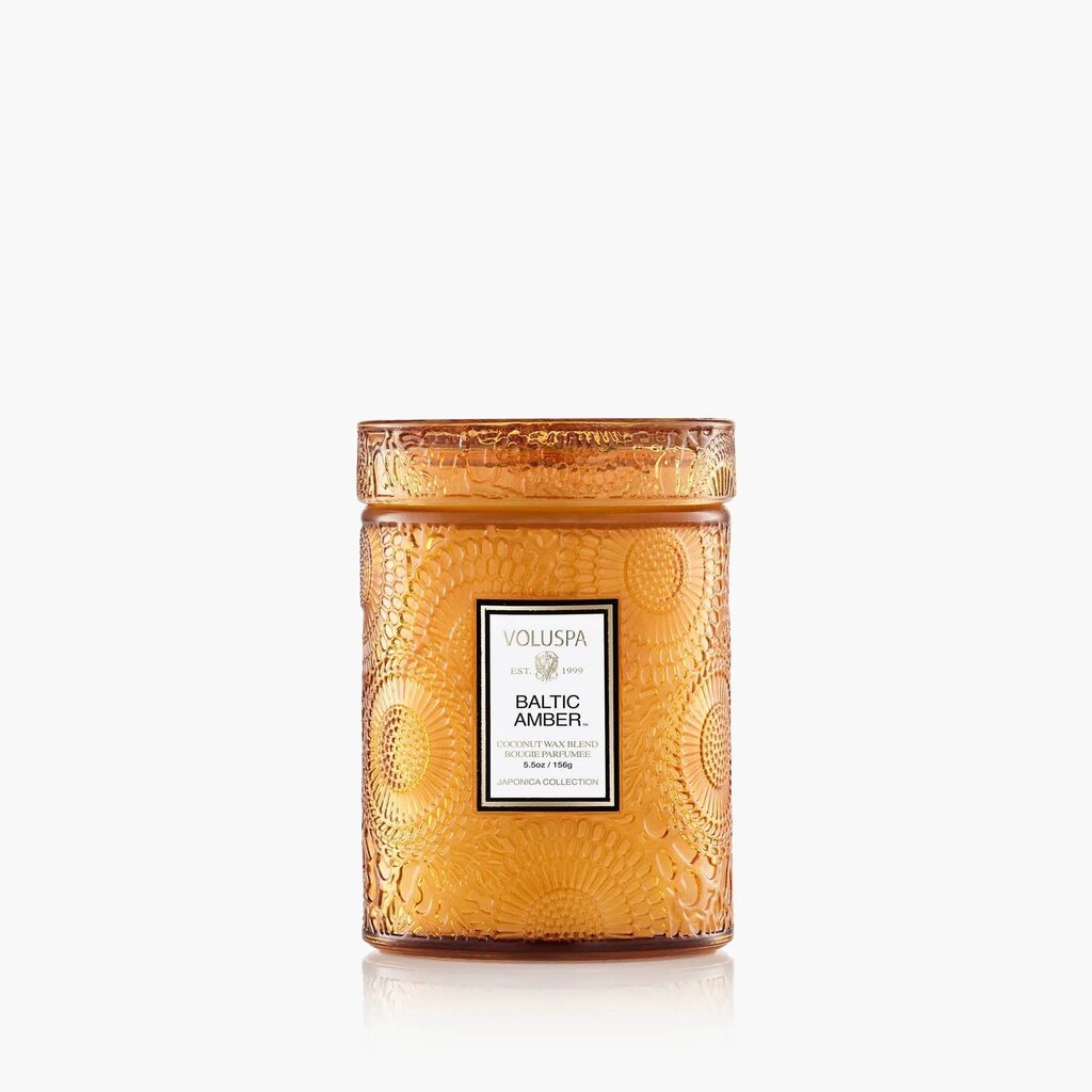 Voluspa Baltic Amber 5.5oz Small Jar Candle