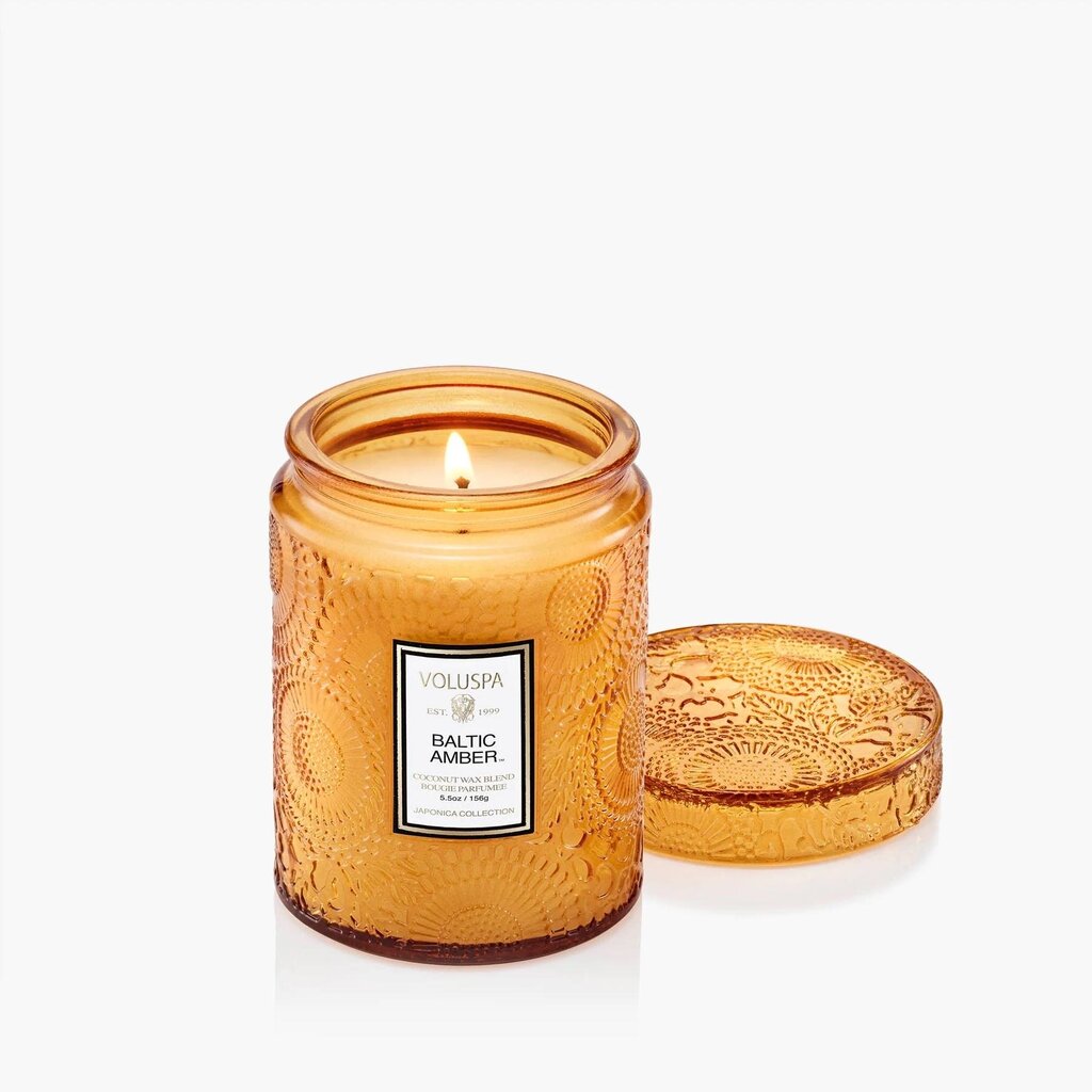 Voluspa Baltic Amber 5.5oz Small Jar Candle