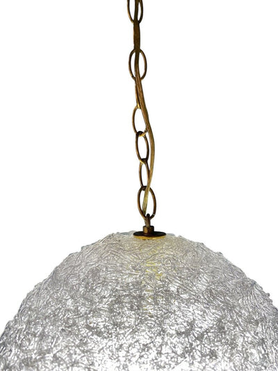 13" Clear Spaghetti Swag Light with 144" (12') Chain