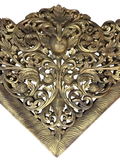 Hand Carved Wooden Architectural Detail