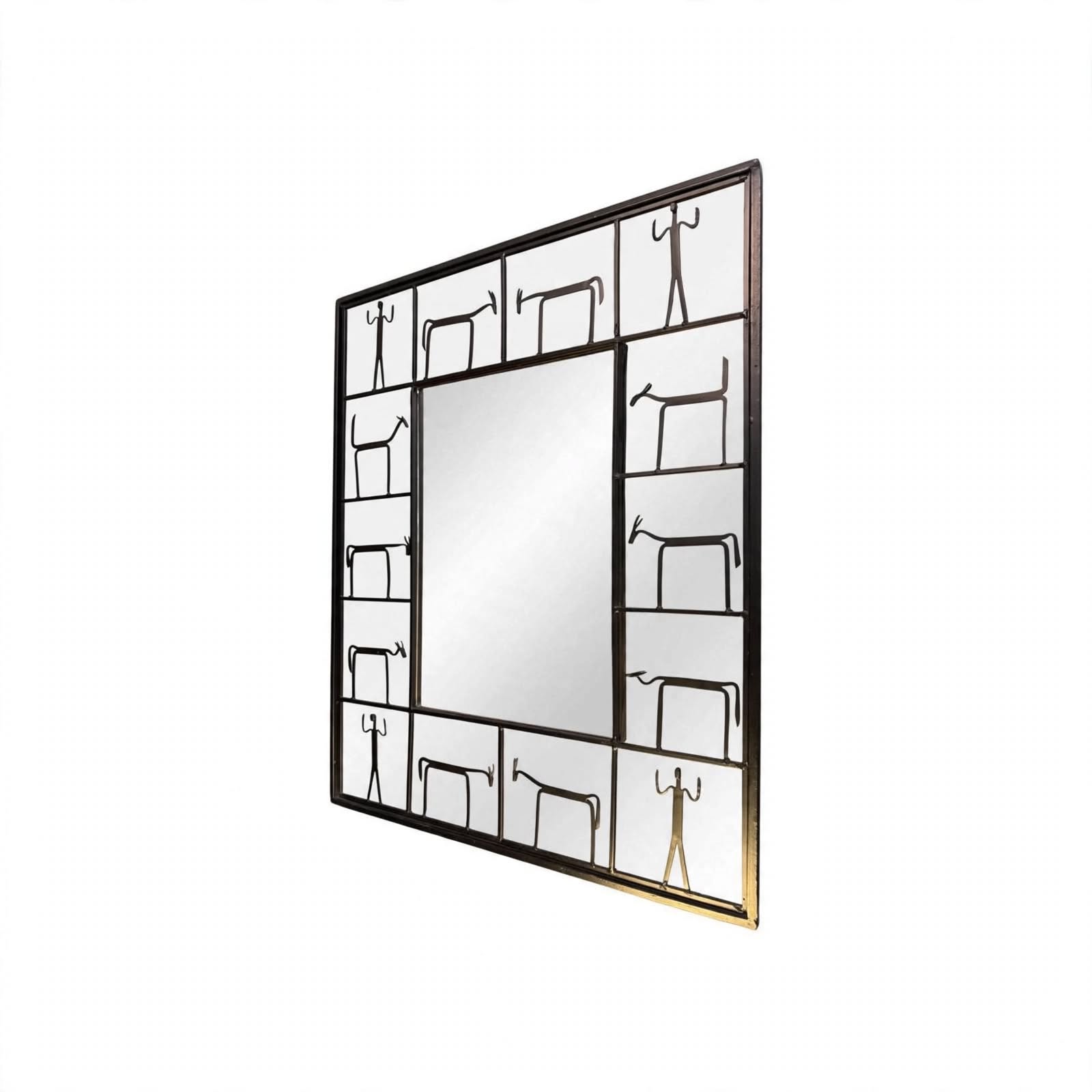 Frederic Weinberg Mid Century Modern Mirror