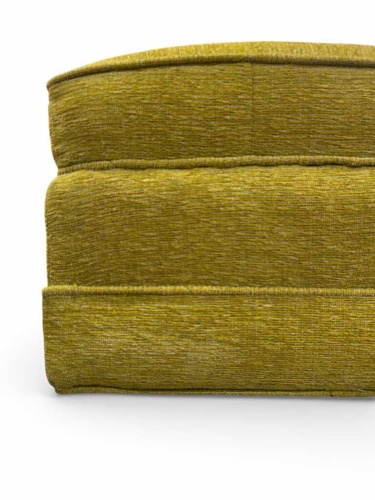 Vintage Ottoman on Wheels