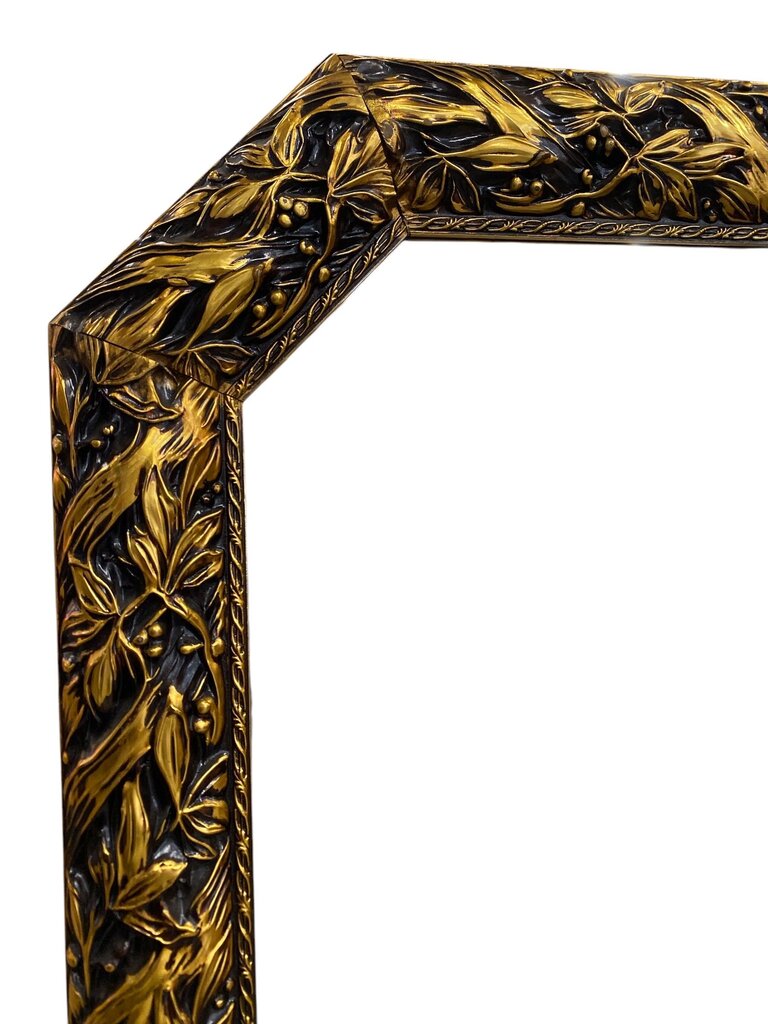 Vintage Italian Gilded Mirror by Creazioni Artistiche Italy