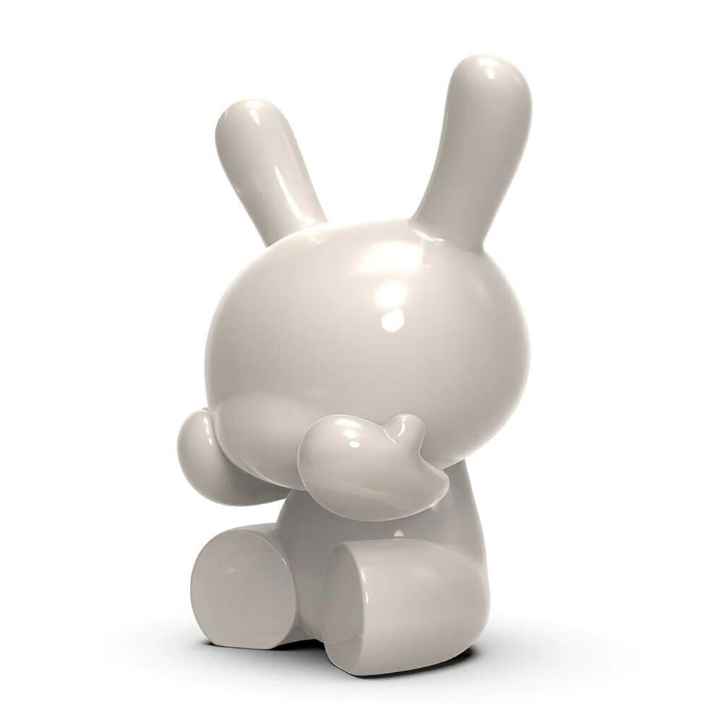 Three Wise Dunnys 5” Porcelain 3-Pack – Blue Mist Crackle Glaze Edition