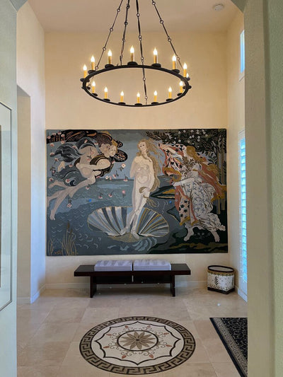 " The Birth Of Venus " Wall Tapestry  7'x10'