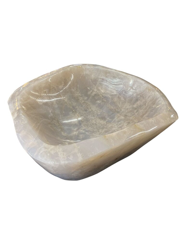 Monumental Polished Agate Bowl
